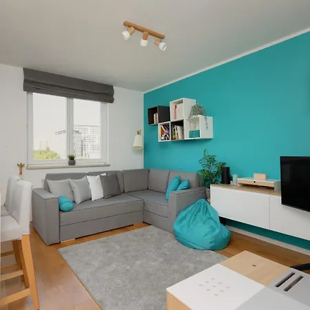 Metro Wilanowska Apartment With Parking By Noclegi Renters Warsaw Exterior photo
